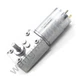 1x DC12V 24V 5840-555 Full Metal Gearbox Turbo Worm Speed Reduction Gear Motor