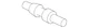 Genuine Ford A/C Service Valve Core 4L3Z-19D701-A