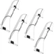Air Vent Deflector,4-Pack Redirect Airflow Powerful Magnetic Transparent 