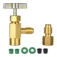 R134A Can Tap, Puncture R134a Refrigerant Dispenser with Tank Adapter for 1/4...