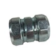 HK-403, Thomas & Betts, 1 Inch, Malleable Iron-Zinc Plated Compression Coupling