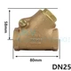 TOYO Valve DN25 125S 200WOG 125H-BNS-N Swing Check Valve