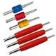 6Pcs Valve Core Removal Tool Kit, R134A R12 A/C HVAC Valve Core Removal Tool ...