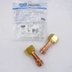 2 Pack Parker MZK-F12-HNBR 3/4" Copper ZoomLock MAX SAE Flare Fittings
