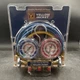 Yellow Jacket 42004 2-Valve Series 41 Test/Charging Manifold, Gauges (NEW)