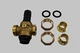 Honeywell DS06-103-DUS-LF Dialset Female NPT Double Union Regulator, Sweat PRV, 