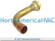OEM Goodman Amana BT1369063 Flowrator 90 Degree Stub Coil Inlet Elbow
