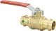VIEGA PROPRESS FITTINGS - 24015 BRONZE BALL VALVE 1-1/4" PxP