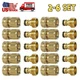 US Garden Hose Quick Connect Water Hose 3/4" Fit Brass Female Male Connector Set