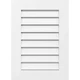 Ekena Millwork GVPVE18X3601SF Vertical 18"W x 36"H, Factory Primed White