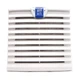 Rittal SK 3238.200 Outlet Filter, Fleece, 10&micro;m Filtration, 5.85in x 5.85in