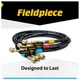 Fieldpiece HR3B 1/4" Ball Valve Refrigerant Hose Set 5ft A2L Compatible 3-Pack H