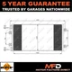 Air Conditioning Condenser NRF Fits Fiat Punto 2001-2002 1.2 46803037 46799862