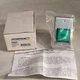 Securitron PB2E Security Exit Push Button 2" Square Button Green Wall Plate