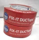 Intertape IPG Fix It Duck Tape General Maintenance 1.88" x 55 yd Silver Lot Of 2