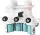 W11165546 W11096267 Washer Water Inlet Valve fit for Whirlpool Kenmore W10758828