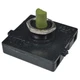 DAYTON VE500SG Rotary Switch,Black,3 Speed 26FK90