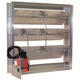 DAYTON 5NKK2 Hat Channel Motorized Damper,100-240V 5NKK2