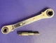 Yellow Jacket 60613 Straight Service Wrench with Square Openings