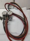 JB HVAC Manifold Gauge Set w/ Hoses &ndash; Brass R12 R22 R502 AC Refrigeration Tools 