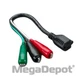 Yellow Jacket 69522, 15 Amp Large Clip, Test Connector