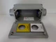 HOFFMAN E2PB CONTROL PUSHBUTTON SWITCH ENCLOSURE 2 HOLE 1.2" HOLE DIA. STEEL