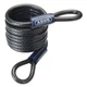 ABUS 1850/185 COILED CABLE Coiled Security Cable,Black PK 6