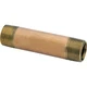 Anderson Metals 1 In. x 6 In. Red Brass Nipple 38300-1660 Anderson Metals