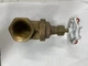 Toyo Red White Valve Brass Bronze Gate Valve 1 1/4" 125S 200Wog