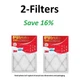 1085 3M Filtrete-Extra Air-Filter HVAC Furnace Smog Smoke Pollen Dust Allergen