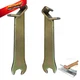 TorSor 2 Pack Cleat Lever Lock Tool TDC/TDF/HVAC Duct Tools Clip 2in1 Gold 
