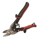 Malco AV1 Left Cut Aviation Snip Red Grip 