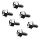 6 FLANGE BOLTS FITS HONDA RECOIL GX110 GX120 GX160 GX200 GX240 GX270 GX340 GX390