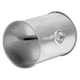 Nordfab 8010005256 Round Butterfly Dampers, 10 In Duct Dia, Galvanized Steel,