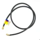 Yellow Jacket 15072 PLUS II Heavy Duty Charging Hose, 72" Length