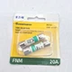 Bussmann 2 Pack 20 Amp  BP/FNM-20 General Purpose Time Delay Cartridge Fuse NEW