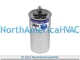ClimaTek Round Dual Run Capacitor 60 + 5 MFD 370 440 Volt Fits Supco CR60+5x370R
