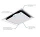 Price Industries 12" White SPD-1-1/31 Aluminum SQUARE DIFFUSER 24" x 24", B12