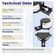 GVD-6 Vent Damper Motor for Field Controls