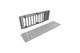 Stainless Steel Paver Vent Kit w/ Lintel - Firegear Compatible