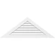 GVPTR32X1301SF Triangle Surface Mount PVC Gable Vent, Factory Primed White