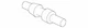 Ford Lincoln Mercury A/C Condenser Hose Valve OEM NEW GENUINE 4L3Z19D701A