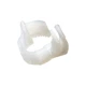 GRAINGER APPROVED 22HSC0240 Snap-Hose Clamp,White,1.135"Max ID,PK10 1ENU7