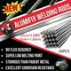 Wire Welding head Brazing Electrode Aluminum Silver 380&deg;~400&deg; 33cm/1.08ft