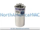Round Motor Dual Capacitor 35+5 uf MFD 440 VAC Volt Replaces Supco CD35+5X440