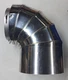 Heatfab CCA08E90TR.    8"-90&deg; Degree Tight Radius Elbow 