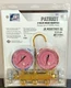 JB INDUSTRIES Manifold Gauge PATRIOT, 2-Valve, KOBRA Hoses, 22540, r-4IOa, NEW