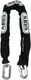 ABUS Hardened Steel 6KS 2 Foot x 1/4" Thick Square Security 2', Silver Chain 