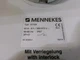 NEW MENNEKES 5110A 63A-6H 380-415V 3PHASE FUSED SWITCH 4 POLE