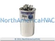 Climatek Motor Run Capacitor 50+5 uF MFD 440 Volt Round Fits Supco CD50+5X440